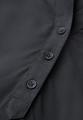 Kurzarmbluse in Unifarbe S - Volcanic Grey