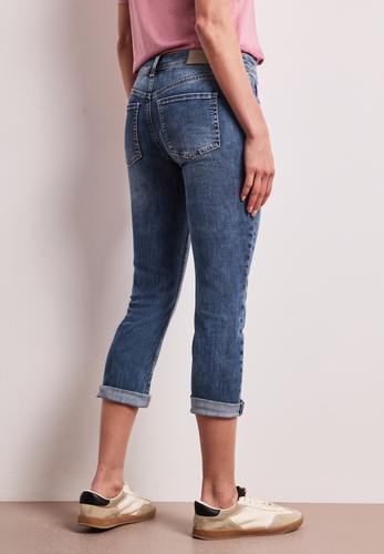 7/8 Slim Leg Jeans im Casual Fit 31/7/8 Hosen - Authentic Dark Blue Wash