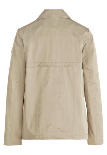 Kurzmantel 38 Ausgestellt - Khaki