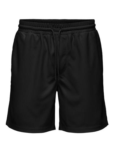 ONSTEL LIFE PLIZZE SHORTS NOOS S Normal geschnitten - Black