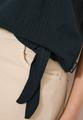Shirt im Ausbrenner-Look mit Wording