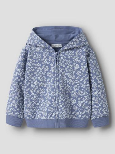 NMFVOLTANA NREG SWEAT CARD WH BRU 98 Normal geschnitten - Blue Ice