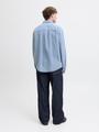 JORNORREBRO DENIM SHIRT LS SN XXL Locker geschnitten - Medium Blue Denim