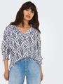 ONLRAYA 3/4 SHIRT WVN NOOS S Normal geschnitten - Night Sky