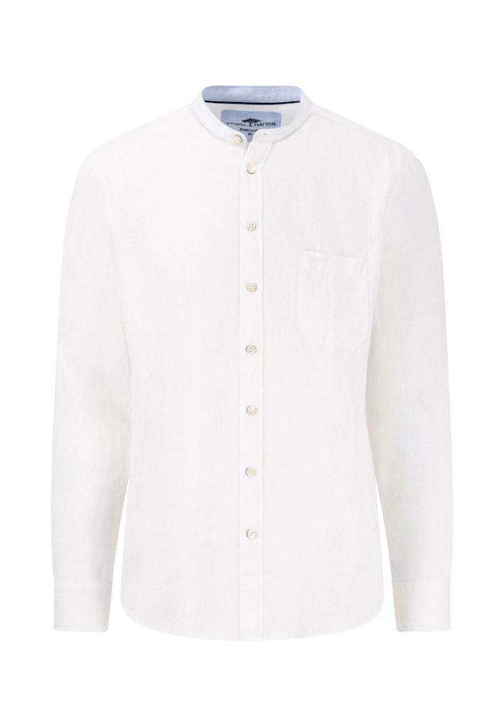 Premium Linen, Stand-Up, 1/1 Weiß L