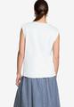 Jersey-Top  mit Rundhalsausschnitt 40 - Brilliant White