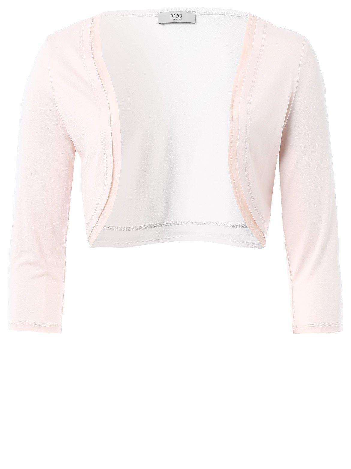 Bolero-Jacke 42 Figurbetont - Pale Rose