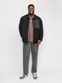 JORVESTERBRO TEE SS CREW NECK NOOS PLS EU2XL US1L Locker geschnitten - Deep Taupe