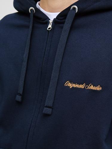 JORNORREBRO EMB SWEAT ZIP HOOD NOOS