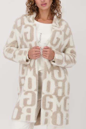 Jacke mit Schriftmuster