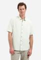 Shirt Short Sleeve With Linen XL Regular Fit - Seagreen