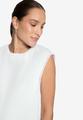 Jersey-Top  mit Rundhalsausschnitt 40 - Brilliant White