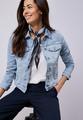 Jeansjacke mit Brusttaschen und Knöpfen 44 - Light Blue Washed