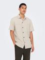 ONSNEWKODYL LIFE REG SS SHIRT NOOS M Normal geschnitten - Moonstruck