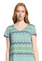 Sommerkleid 48 Figurumspielend - Blau/Grün