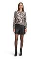 Casual-Shirt 46 Lässig - Beige/schwarz