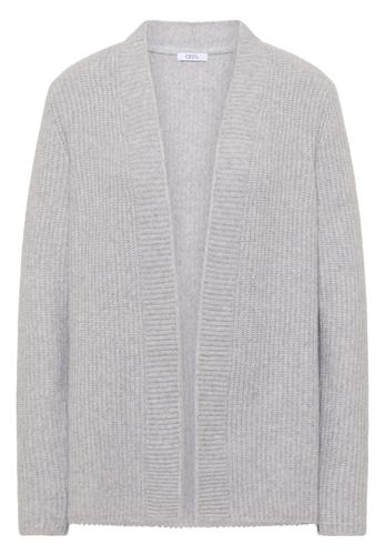 Offener Cosy Cardigan XL - Luna Grey Melange