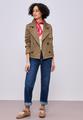Trenchcoat aus Velours 38 - Cinnamon Brown