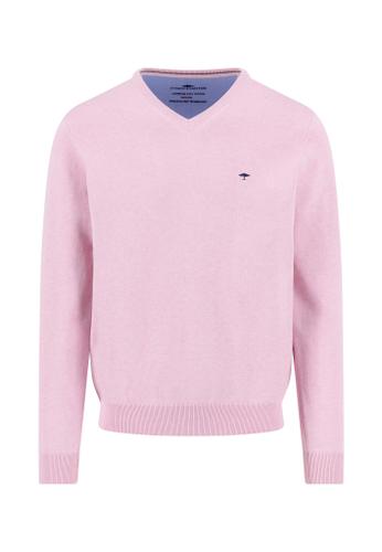 V-Neck, Superfine XXL Casual Fit - Magnolia