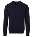 Pullover mit V-Ausschnitt uni 004430
