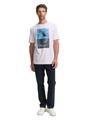 T-Shirt mit Fotoprint XXL Regular Fit - White