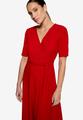 Jerseykleid mit Gürtel