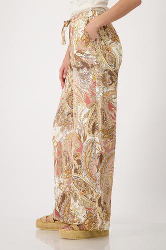 Palazzo-Hose mit Paisleymuster
