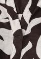 Bluse mit Split Neck aus Leinenmix