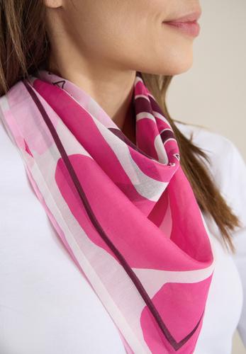 Bandana mit Print und Wording One size - Beetroot Pink