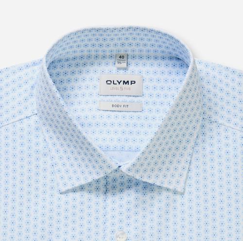 OLYMP Level Five 41 body fit - Bleu