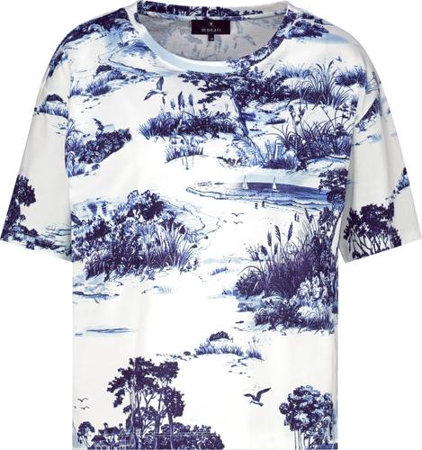 T-Shirt mit Landschaftsdruck