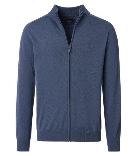 Strickjacke 3XL Basic Knitwear - Blau