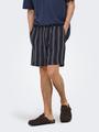 ONSTREV LIFE REG STRU STRIPE SHORTS NOOS L Normal geschnitten - Dark Navy