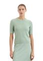 Bouclé-Pullover slim Grün S