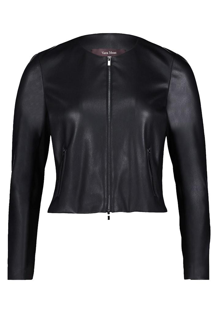 Blazer-Jacke Schwarz 40