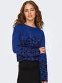 ONLANNI LS SHORT O-NECK JQ KNT M - Sodalite Blue