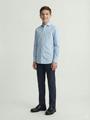JJEAXEL STRETCH SHIRT LS NOOS JNR