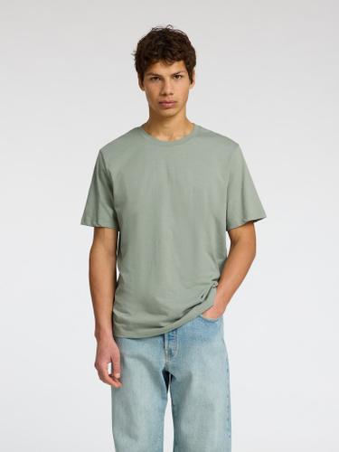 SLHASPEN SLUB SS O-NECK TEE NOOS