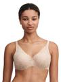 Floral Touch Bedeckender Memory BH - Beige / 85E