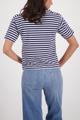 T-Shirt mit Streifen 40 - Marine Ringel