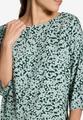 Blusenshirt mit Blumenmuster 36 - Dark Green/blue