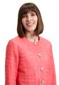 Blazer-Jacke 40 Gerade - Hot Coral