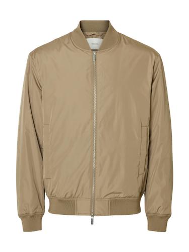 SLHCHRIS BOMBER JKT #S S - Weathered Teak