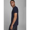 JJEBASIC O-NECK TEE S/S NOOS S Stretch - Navy Blue