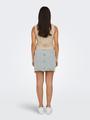 ONLKHLOE REG RW RED DNM SKIRT CRO M - Light Blue Denim