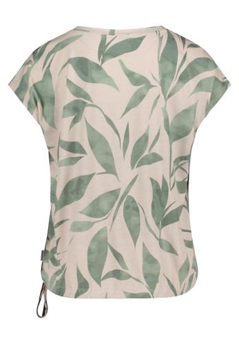 Casual-Shirt L Lässig - Nature/Green