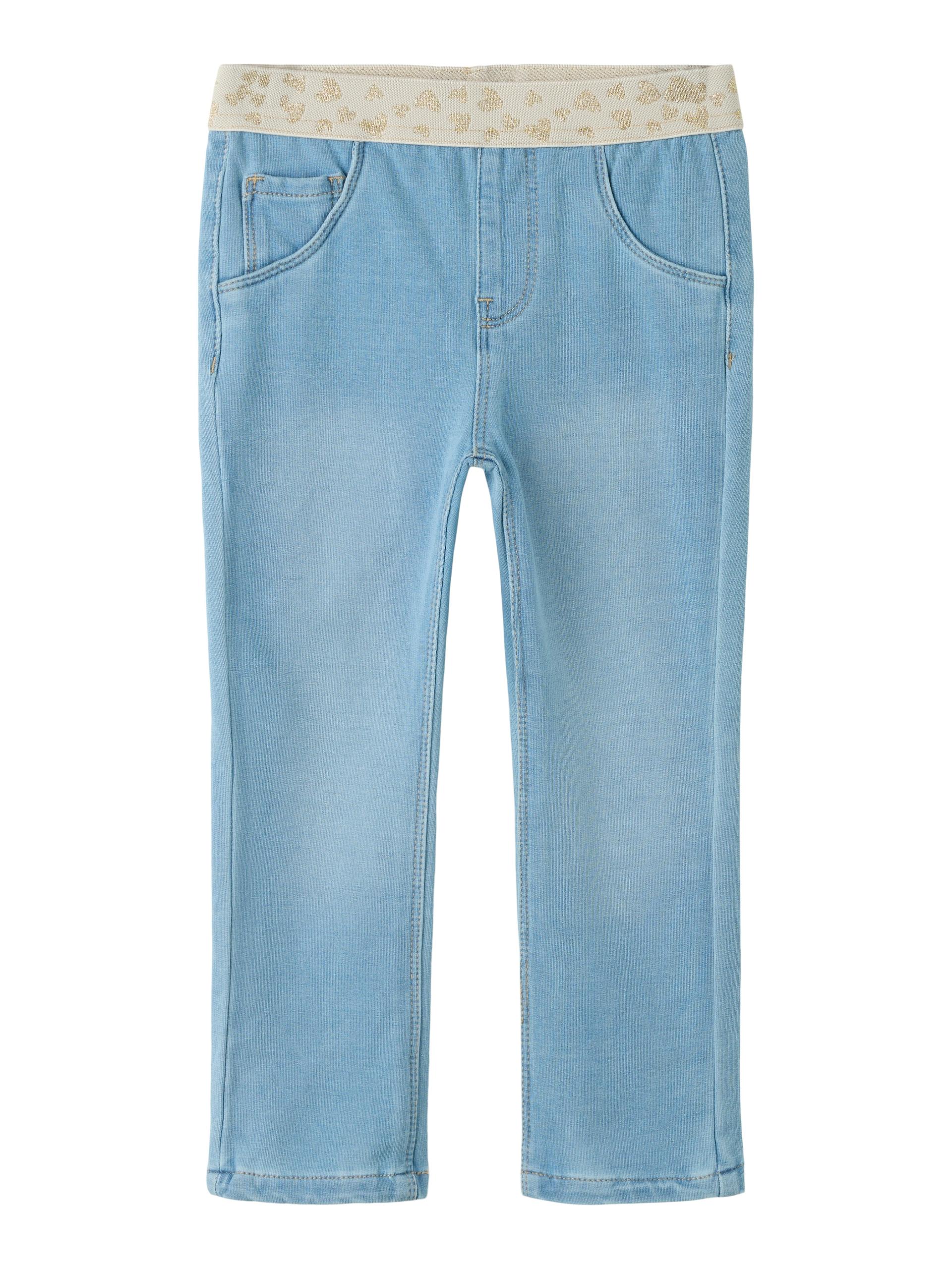 NMFSALLI SLIM SWE JEANS 1190-BO NOOS 92 Slim Fit - Light Blue Denim