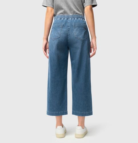 MAC JEANS - CULOTTE, Super soft summer denim Blau 40/OL