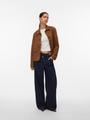 VMJOSE KELLY SHORT JACKET GA NOOS S - Cognac
