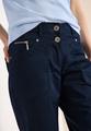 Mid Waist Casual Fit Hose mit Turn Up 28/3/4 Hosen - Universal Blue